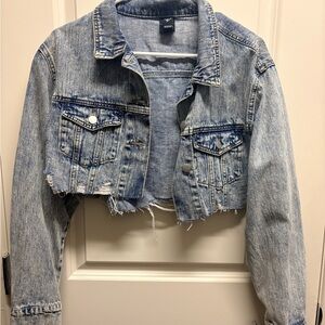 Windsor Cropped Denim Jacket